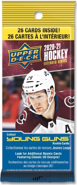 2020-21 HOCKEY -  UPPER DECK EXTENDED SERIES FAT PACK (P26/B18/C6)
